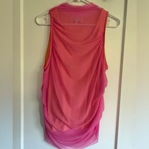 Pink Sleeveless Women's Top size L/XL